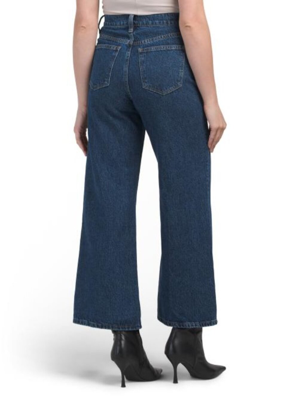 JOE'S Linen Blend The Mia High Rise Wide Ankle Jeans - Picture 2 of 3